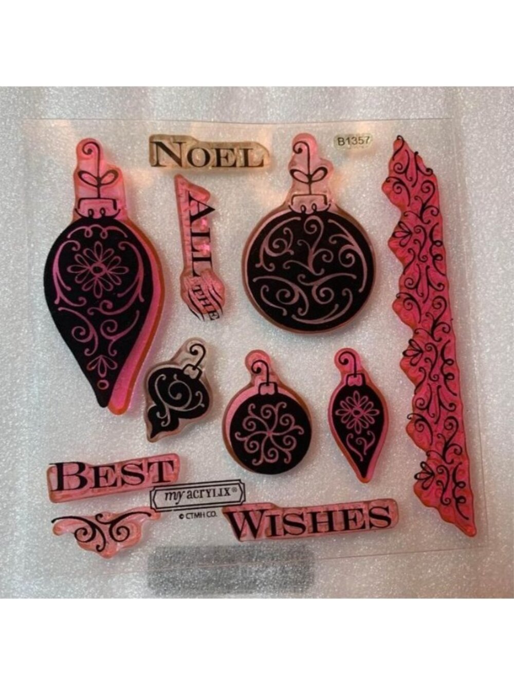 Close to My Heart All The Best Premium Clear Cling Stamps My Acrylix